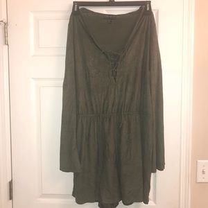 Forever 21 Plus Size Green Romper